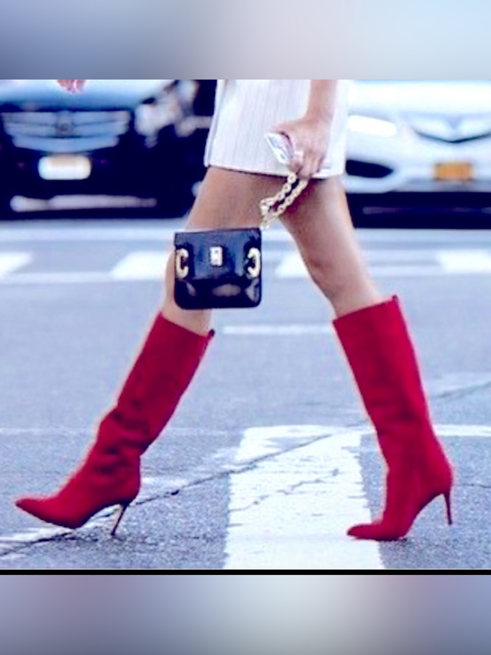 Sam Edelman Olen Suede Knee Boots 6